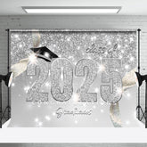 Congratulations Grads Happy Graduation Backdrop